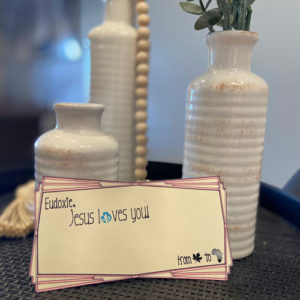 Jesus loves you card