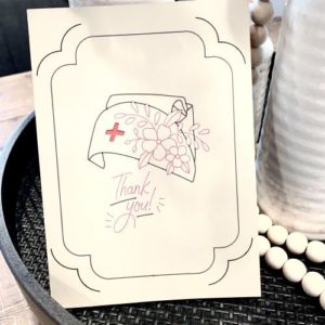 Nurse Thank you card