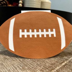 Football gift card holder